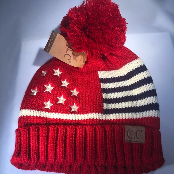 Stars & Stripes Stocking Cap - Picture 1 of 3